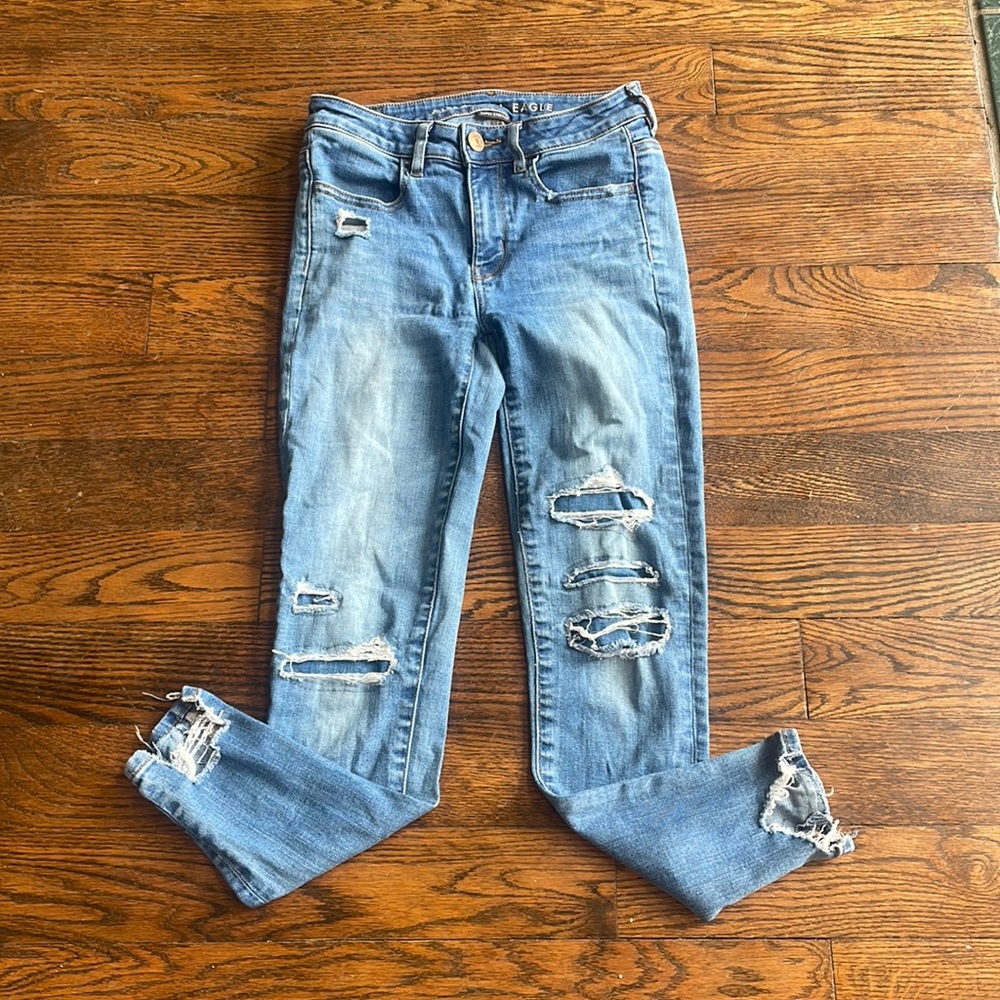American eagle 0short jeggings